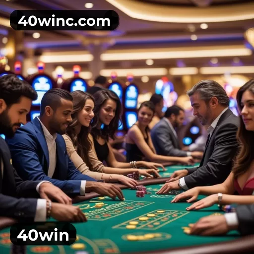 Catálogo de 2.547 jogos da 40win incluindo Pragmatic Play e Evolution Gaming